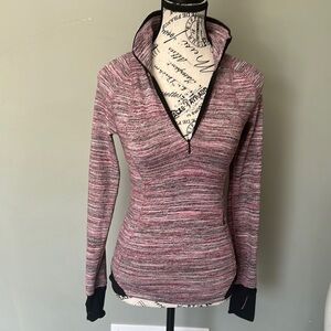 Lululemon Runderful 1/2 Zip
Space Dye Camo Berry Rumble Multi / Black size 2